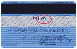 CVC Code on VISA and Master Cards
