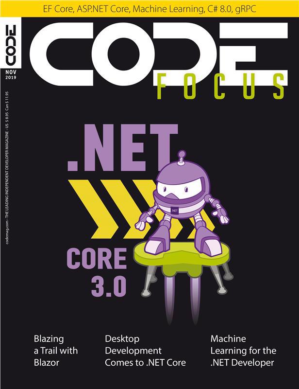 2019 - Vol. 16 - Issue 1 - .NET Core 3.0